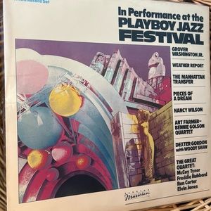 Vintage  in performance at the Playboy Jazz Festival vinyl